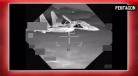 Chinese fighter jet 'comes close to COLLIDING' with US B-52 bomber