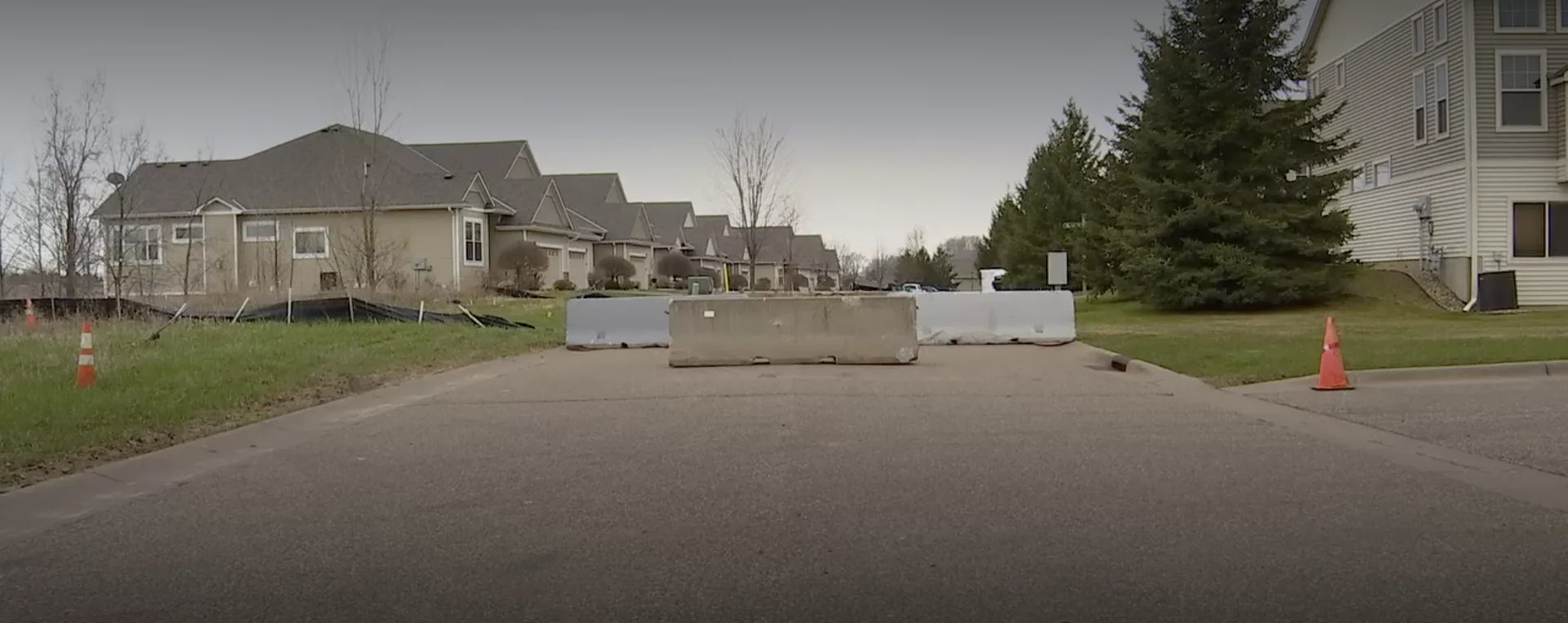 Residents of a neighborhood in Elko New Market, Minnesota, were horrified to see a concrete barrier go up in the middle of a road