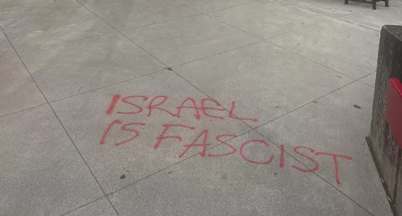 Cornell University defaced with graffiti reading 'f**k Israel'
