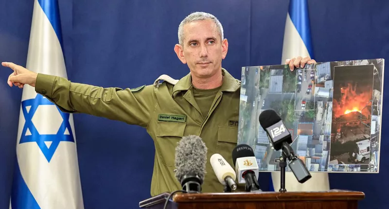 DOES Israel have proof it wasn't behind Gaza hospital bloodbath?