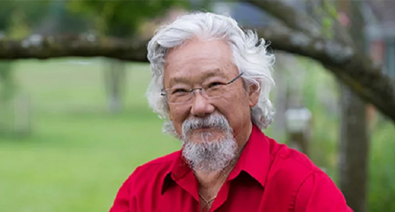 David Suzuki is the famous Canadian academic,