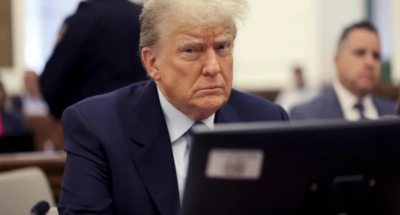 Former President Donald Trump is on a civil fraud trial in New York