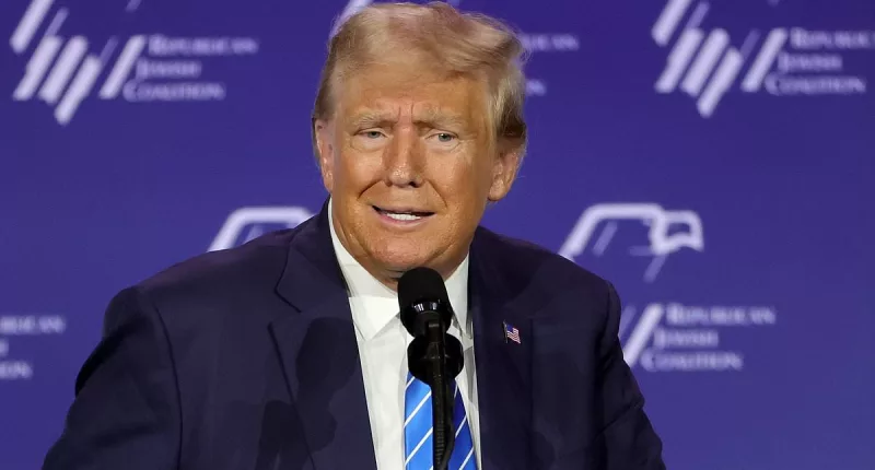 Donald Trump mocks Joe Biden's confused stage exits at campaign rally