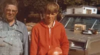 Ron Johnson was working on his family farm when he saw a mushroom-shaped spacecraft