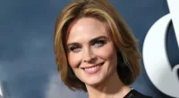 Emily Deschanel smiling vibrantly