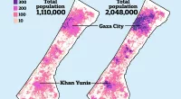 Fascinating charts reveal Gaza Strip's extraordinary demographics