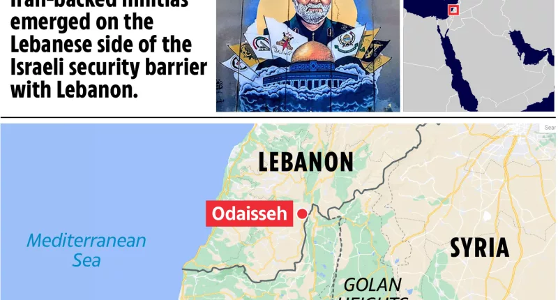 Fears all Iran-backed militias will UNITE and invade Israel to reap terror as chilling threat appears on Lebanon border