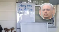 Florida man wanted by cops leaves goofy whiteboard message but fools no one
