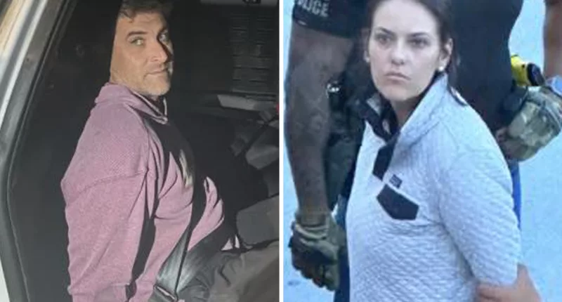 Police handouts of Danny Serafini and Samantha Scott