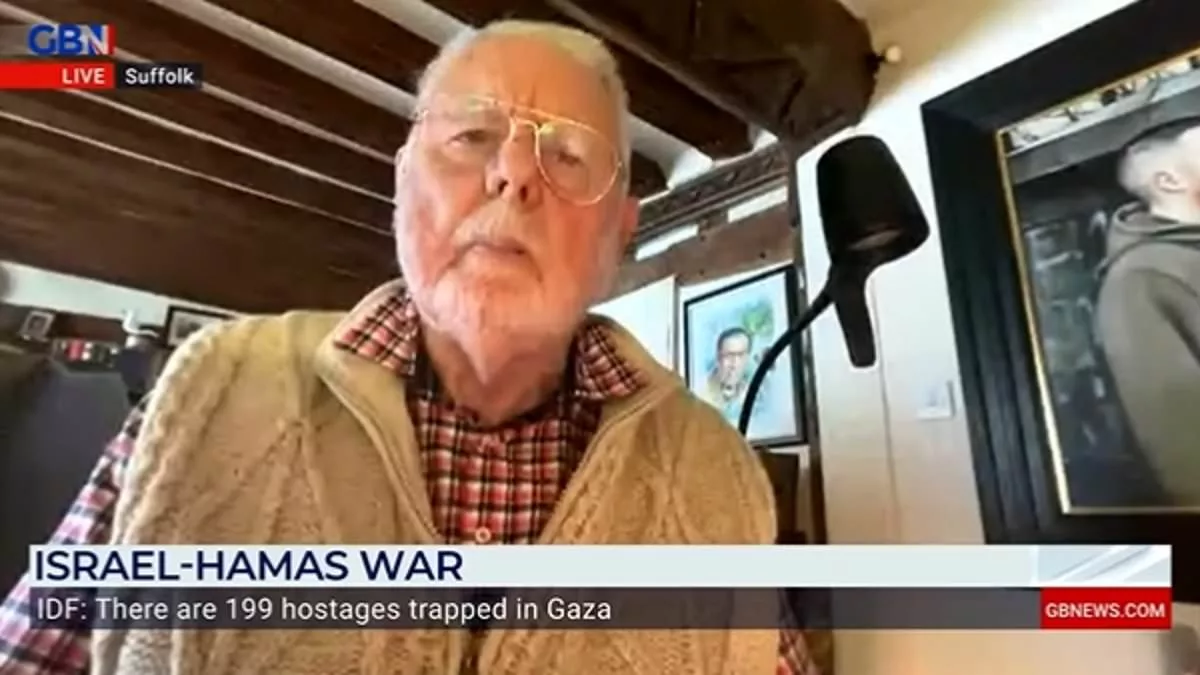 Former hostage Sir Terry Waite, 84, reveals conditions in Gaza