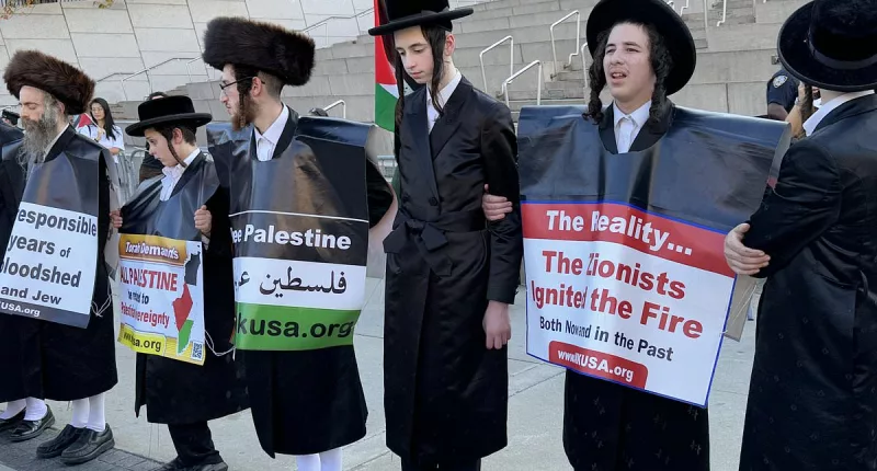 Fury on the streets of NYC THOUSANDS of pro-Palestine protestors