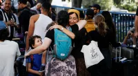 Getting out of hell: US families queue up to leave Israel