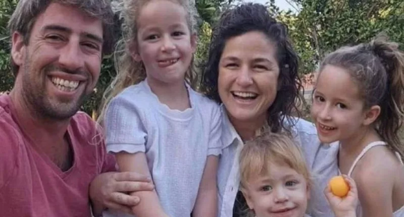 The family of five had been sheltering in a safe house when they were killed by Hamas and shared their last moments via text