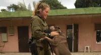 Brave Inbar Lieberman led the defensive measures in her local village