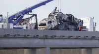 Survivors of the crash were taken to safety using school buses