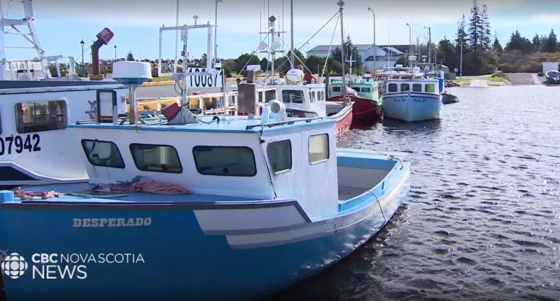 A duck hunter's dog was attacked off the coast on Canada