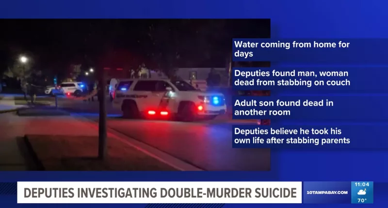 Deputies in Florida found three people dead in a flooded home