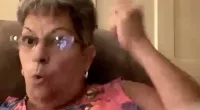 Denise Snyder was attacked by the fox near a fire pit
