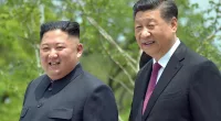 It's feared Xi Jinping and Kim Jong-un could use the distraction of the Israel crisis to their advantage