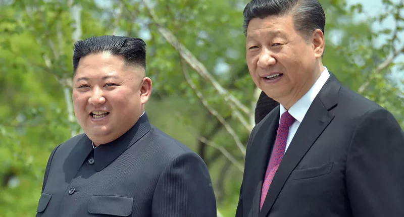 It's feared Xi Jinping and Kim Jong-un could use the distraction of the Israel crisis to their advantage
