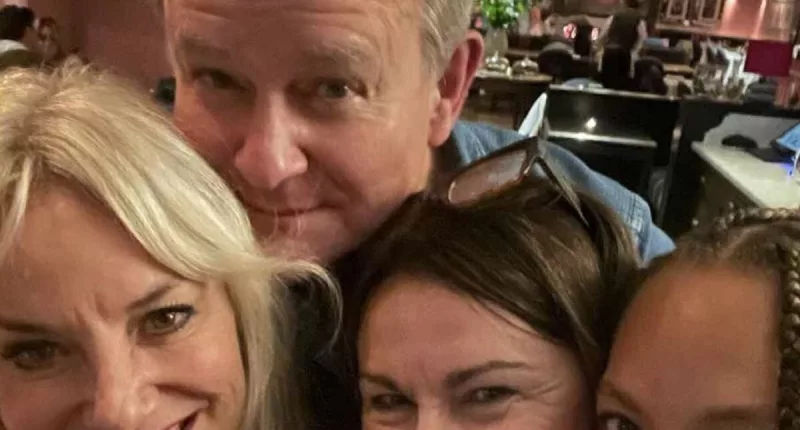 Hugh Bonneville enjoys 'girls night out' after split from wife of 25 years
