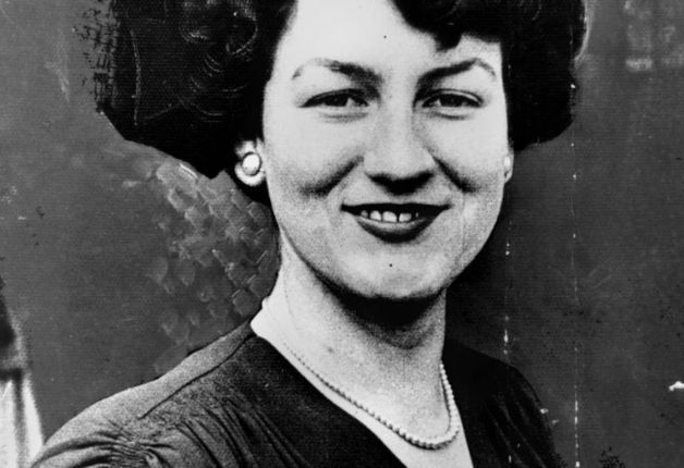 The last photograph taken of Betty Shanks at her cousin's wedding