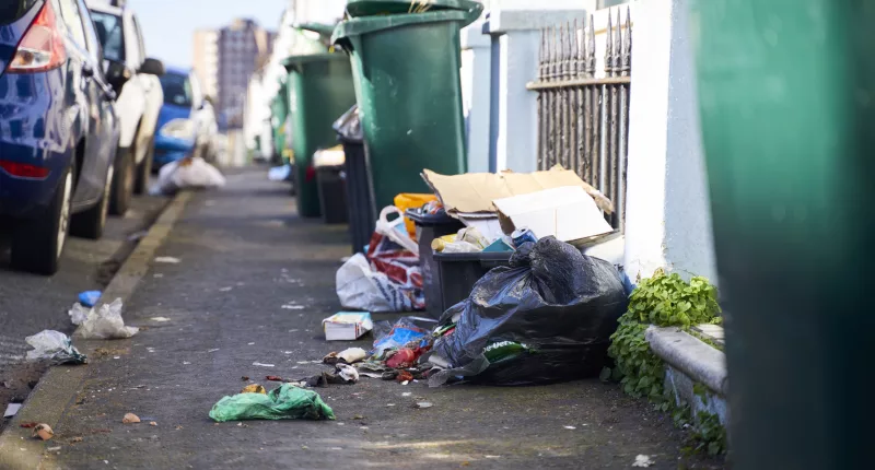 Kansas residents have gone weeks without trash removal