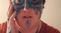 The moment Taylor White was told a random stranger was going to pay for her face tattoo removal