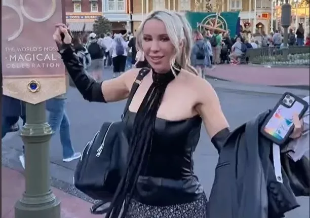 The woman explained how she was dress-coded at Disney World in a video on TikTok