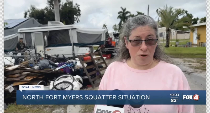 A woman has shared her story of a squatter taking over her property and refusing to leave