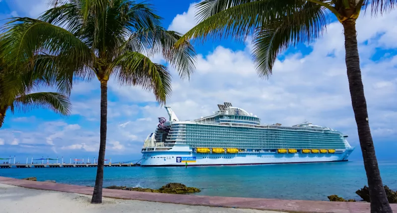 A man lives on a cruise ship 300 days out of the year