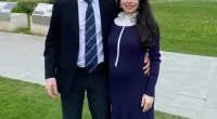 The picture-perfect pair tied the knot in June last year