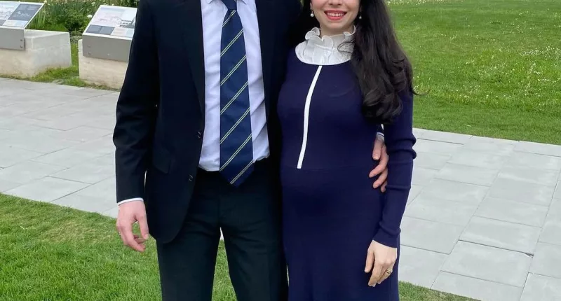 The picture-perfect pair tied the knot in June last year