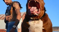 Hulk, pictured with owner Marlon Greenan, is worth a staggering £2million
