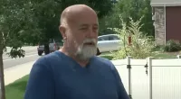 Richard Stephens had a dispute with his HOA over a flag so he placed a billboard in his front yard in reaction to that