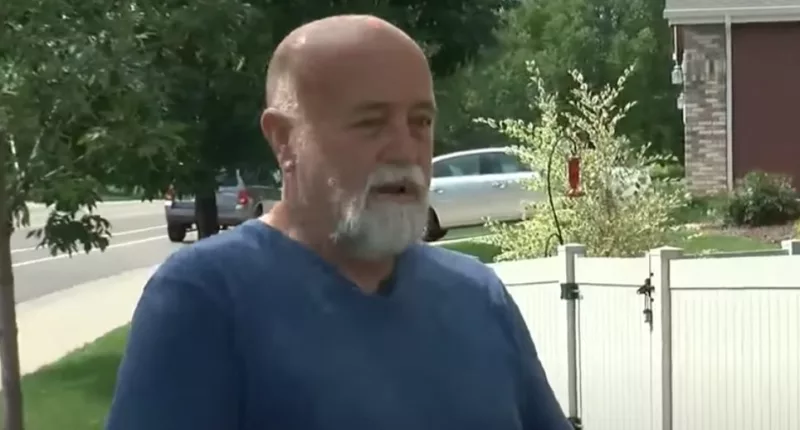 Richard Stephens had a dispute with his HOA over a flag so he placed a billboard in his front yard in reaction to that