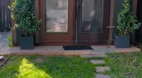 A TikToker has shared their backyard tiny home in a recent TikTok post