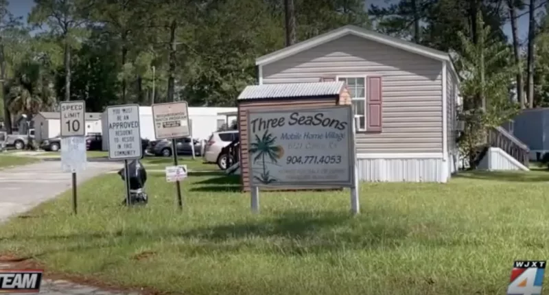 One resident in the tiny home village was slapped with incredibly high water bills
