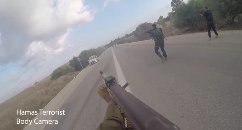 Footage recorded by Hamas during the October 7 massacre
