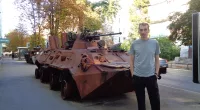 Mark Dabbs visited Kyiv, Ukraine, on his holiday