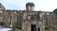 From the outside, the Eastern State Penitentiary in Philadelphia, Pennsylvania, looks like a medieval castle ready for war