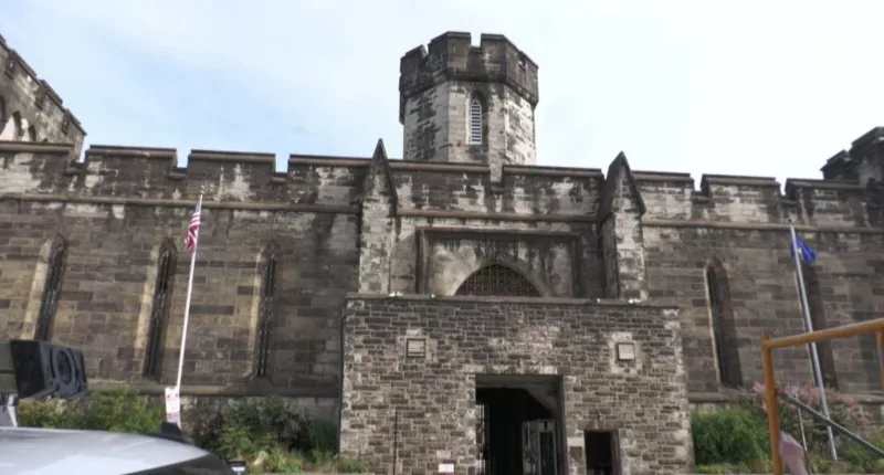 From the outside, the Eastern State Penitentiary in Philadelphia, Pennsylvania, looks like a medieval castle ready for war