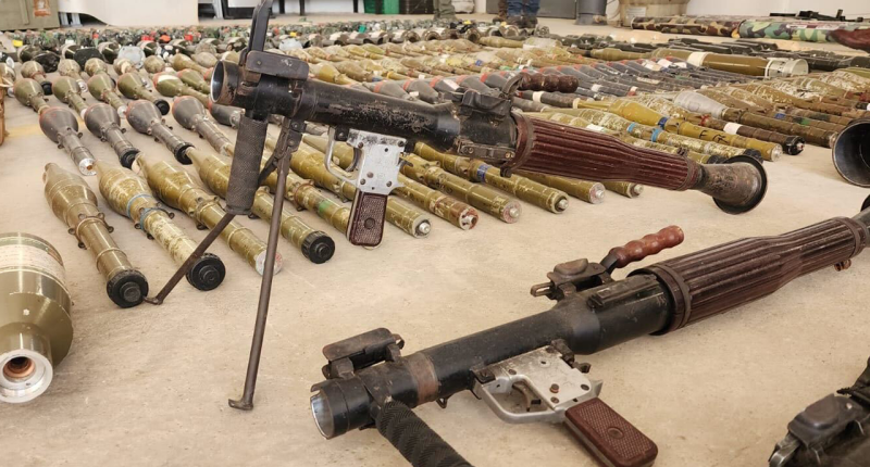 IDF seized weapons cache, supplies from Hamas during terror group's attack on Israel