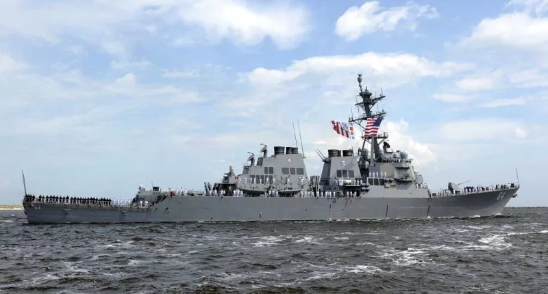 INTERVENTION: U.S. Warship Intercepts Missiles Reportedly Bound for Israel
