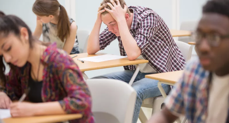 Poor GCSE results across the nation show the exams are a waste of time for kids