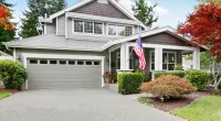 The Ekwealors said immediately after moving into their home they purchased an American flag from Costco to display
