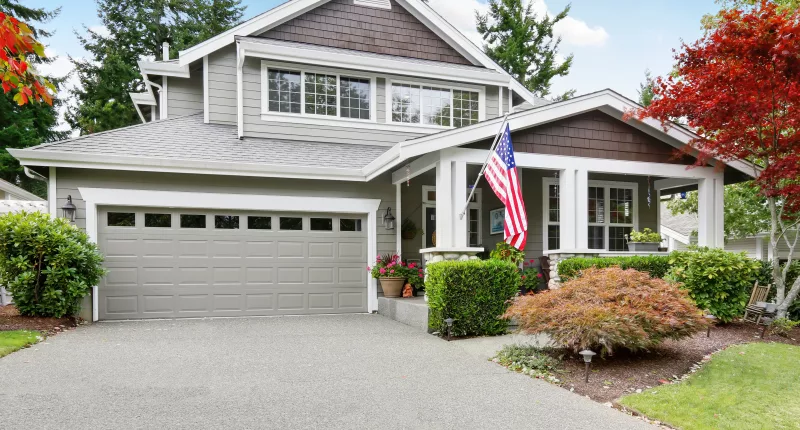 The Ekwealors said immediately after moving into their home they purchased an American flag from Costco to display