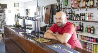 Aaron Sanderson is the 'King' of Piel Island