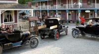 a traffic jam in Hope Valley in
