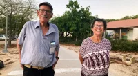 Incredible moment Israeli, 85, wishes peace to Hamas captor